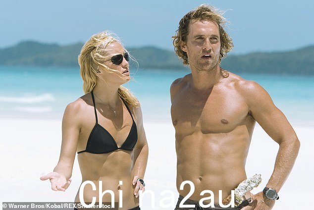 即兴表演者:Kate 和 Matthew 思考是什么让他们成为这样一个 g他们是银幕上的一对,他推测他们的优势和共同进步使他们比写的“多走了几步”;见于 2008 年的合作 Fools Gold