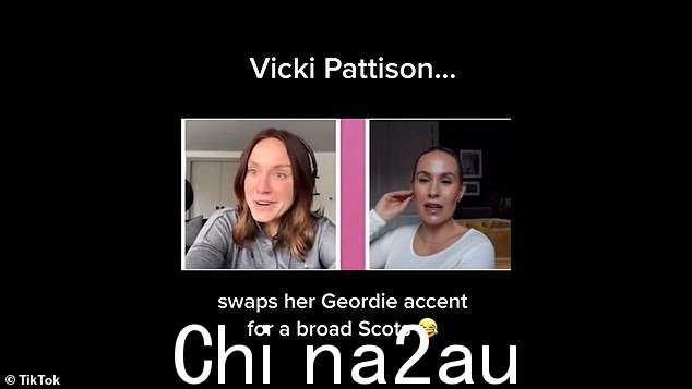 困惑:这位 35 岁的前 Geordie Shore 明星被 Rio 31 岁的妻子叫了出来,因为她意识到她朋友的发音发生了变化 - 但 Vicky 坚称她不知道