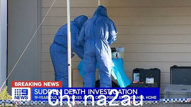 法医人员已经封锁了该物业并正在搜查家中的证据