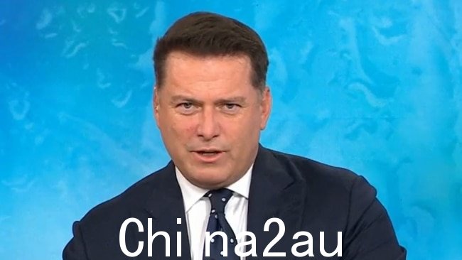 Channel 9 电视节目主持人 Karl Stefanovic 抨击 RBA和majo感谢 r 银行决定将加息转嫁给陷入困境的澳大利亚人。图片:今日秀
