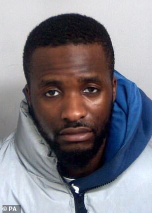 Ali Sesay,28 岁,来自肯特郡 Rainham 的 Holding Street,他在切姆斯福德皇冠法院被判入狱 12 年