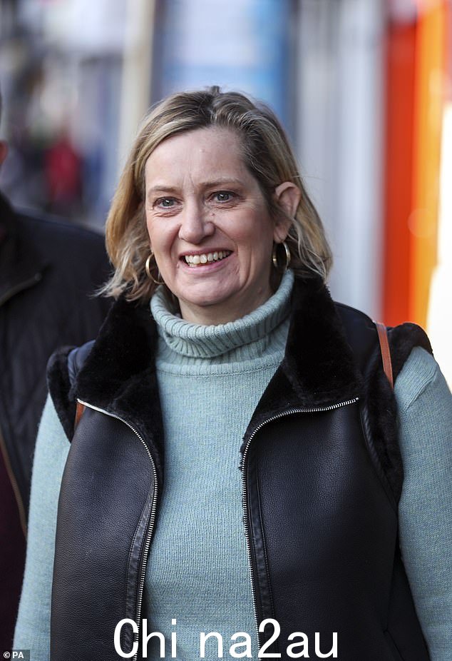 前内政大臣 Amber Rudd 拒绝了 Boris Johnson 的提议,当他们一起在政府时送她回家