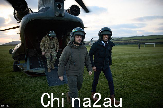 '正如泽连斯基总统本周对英国的访问提醒我们的那样,他的国家正处于自由与恐惧之间的前线'