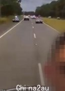 澳大利亚最慢的警察追逐梅赛德斯奔驰昆士兰和新南威尔士州边境