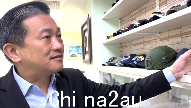 台湾立法委员王廷玉说,他的国家“每天都受到网络黑客的攻击”。图片:Sky News Australia