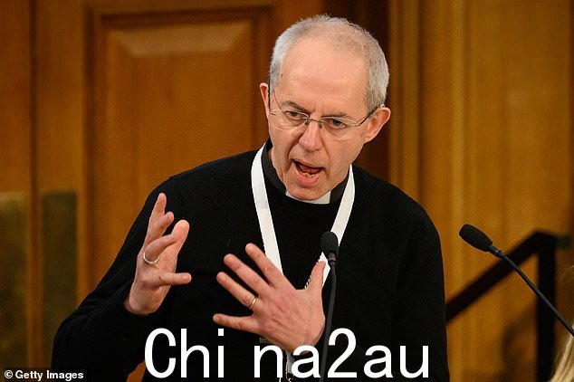 STEPHEN GLOVER:Justin Welby 是坎特伯雷最明显的左翼大主教多年。他宣称自己有权干预政治争议,涉及从移民到英国退欧等各种话题。在 2016 年公投前几天,他试图通过写道他将投票留欧来影响结果