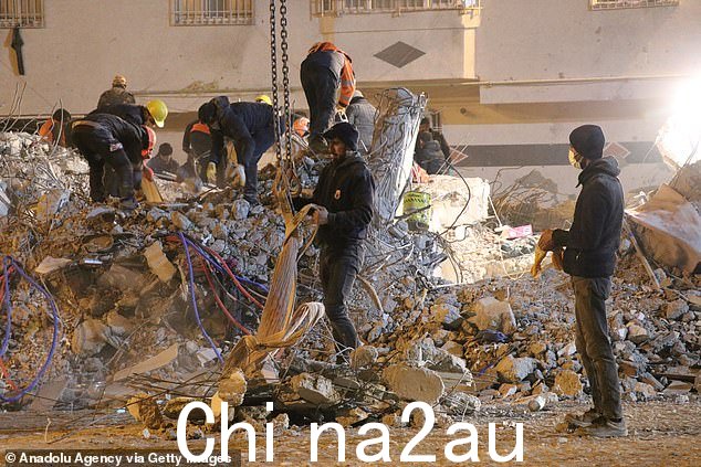 叙利亚和土耳其地震的总死亡人数现已超过 23,000(如图,地震后)