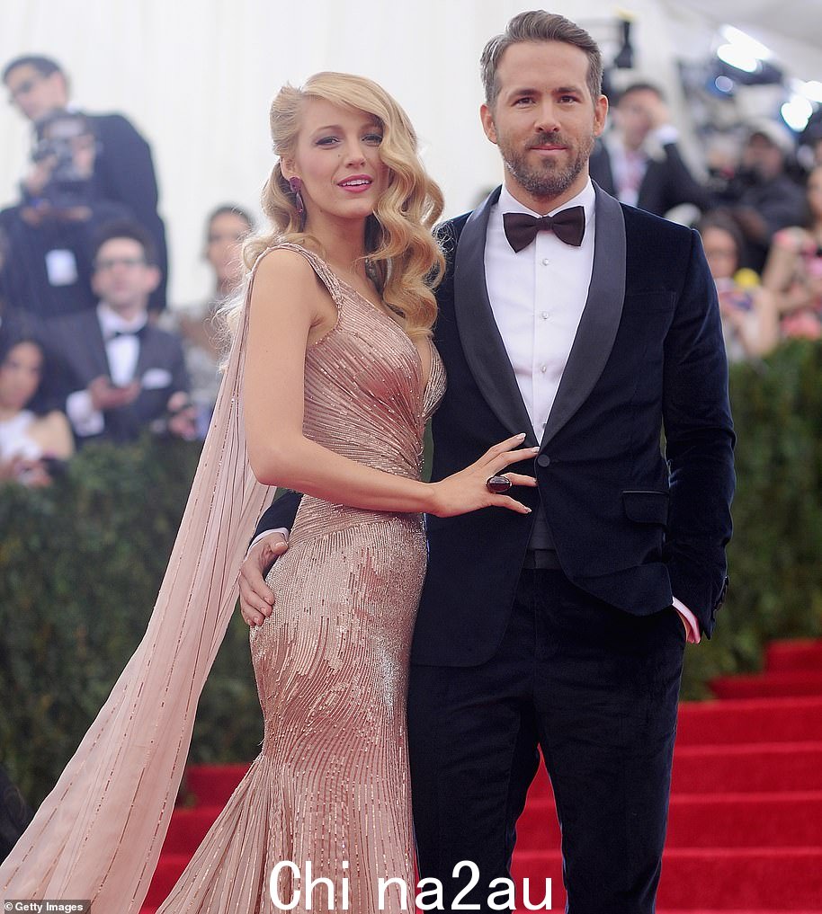  Blake Lively 和 Ryan Reynolds