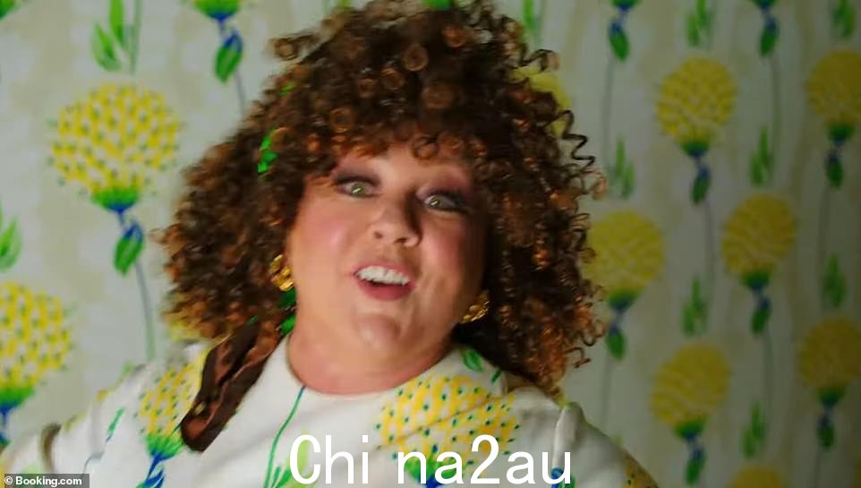 Quite the tune: Melissa McCarthy showcased her many talents in the Booking.com commercial for the Super Bowl