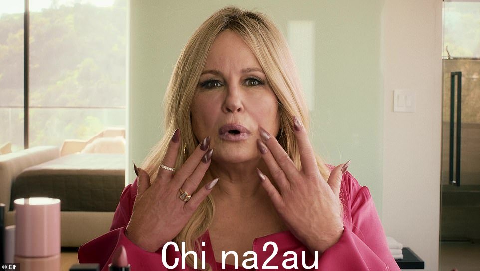She's back! Jennifer Coolidge has finally got the chance to play her 'dream' role of a dolphin, as the comeback queen stars in an upcoming Super Bowl commercial alongside The White Lotus director Mike White