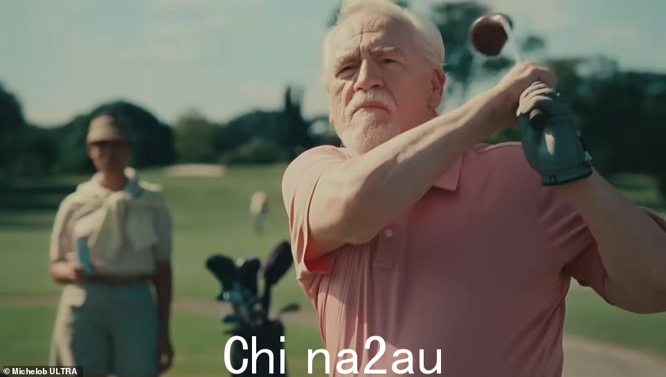 'Well, we're waiting': The 41-year-old Grand Slam champion - who is arguably the greatest tennis player of all-time - took on a new sport as she walked onto the golf course to meet the 76-year-old acting legend