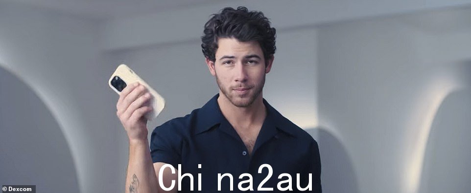 Hunk: Nick Jonas looked as dashing as ever as he used magic in the new Super Bowl advertisement for Dexcom