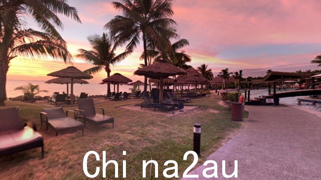 Club Wyndham Denarau Island 是斐济热门的四星级度假村,曾在一见钟情中亮相。图片:谷歌地图