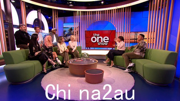 Return: 公告发布后,该小组进行了 BBC 的 The One Show 首次采访