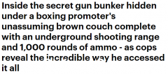 沙发底下藏着“阿森纳”！澳洲男子家中“东西很多”，警方缴获大量枪支（视频/照片）