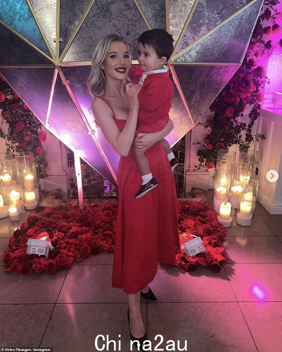 残酷:Helen Flanagan 似乎在一个神秘的 Instagram 情人节帖子中对她的前 Scott Sinclair 进行了轻扫