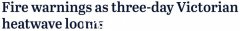 维州连续三天遭遇热浪袭击，最高气温42度，火灾隐患飙升！墨尔本明天35度（图）