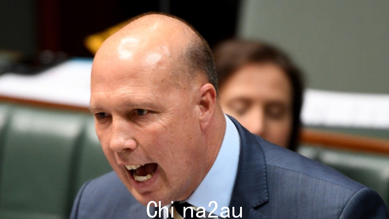 Peter Dutton '说话强硬' on Anzac Day