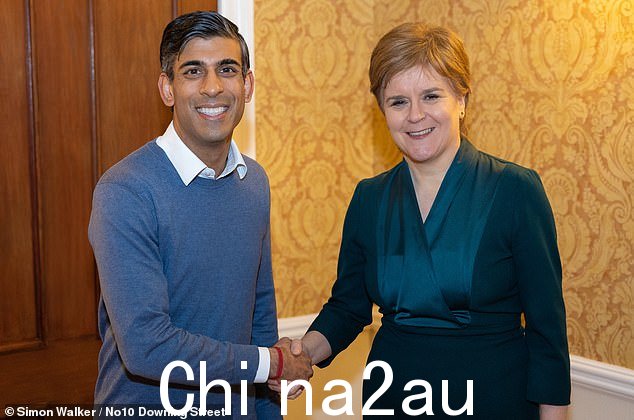 四位 PM 和一位 Liz ...但不是 Truss 女士!图为上个月在因弗内斯会见 PM Rishi Sunak