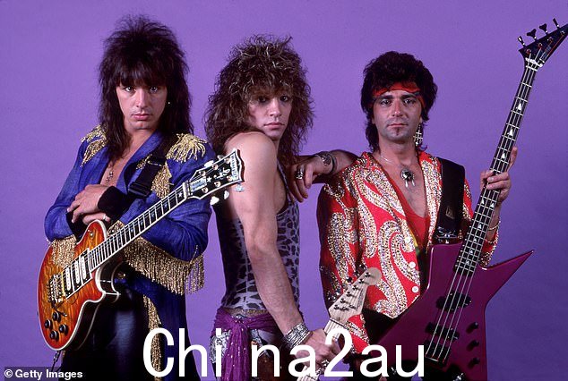 图标:Bon Jovi 成立于 1983 年,因弥合重金属和流行音乐之间的鸿沟而受到赞誉(Richie、Jon 和 Alec 摄于 1985 年)