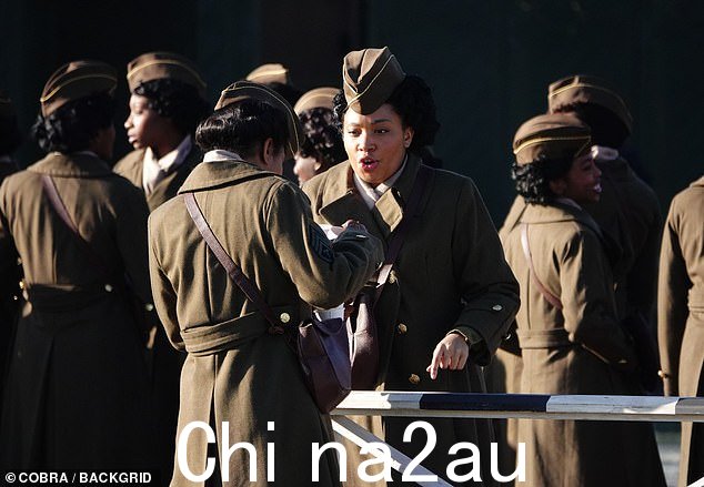 演员表:组成第6888届中央邮政D的855名女性irectory Battalion,被赋予了清理积压三年未投递给美国服务人员的邮件的任务
