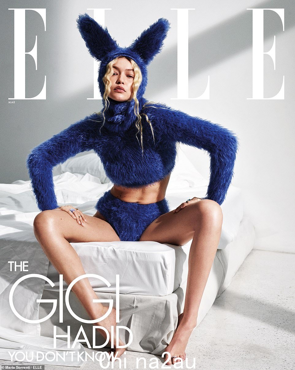 Bunny babe:她告诉 ELLE 副主编 Adrienne Gaffney 她和 Bella 一直在接受治疗。 '我们可能在不同的方面处理不同的事情,但总有一些事情会走到一起'