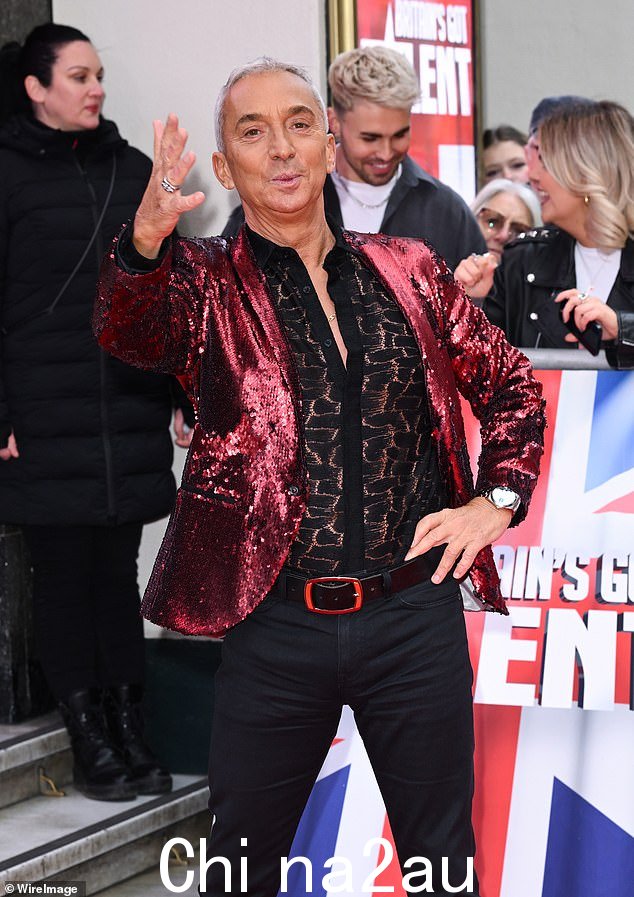失误:这是在 Amanda 说新法官 Bruno Tonioli 迄今为止在英国达人秀上“打破了所有规则”之后发生的。