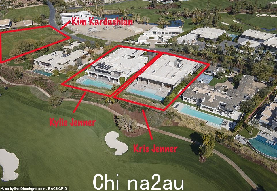 Kim Kardashian 在 tony 区买了很多东西,打算在上面建房子