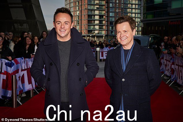 正在路上:Ant McPartlin 和 Declan Donnelly 将出演他们自己的幕后纪录片,已经揭晓