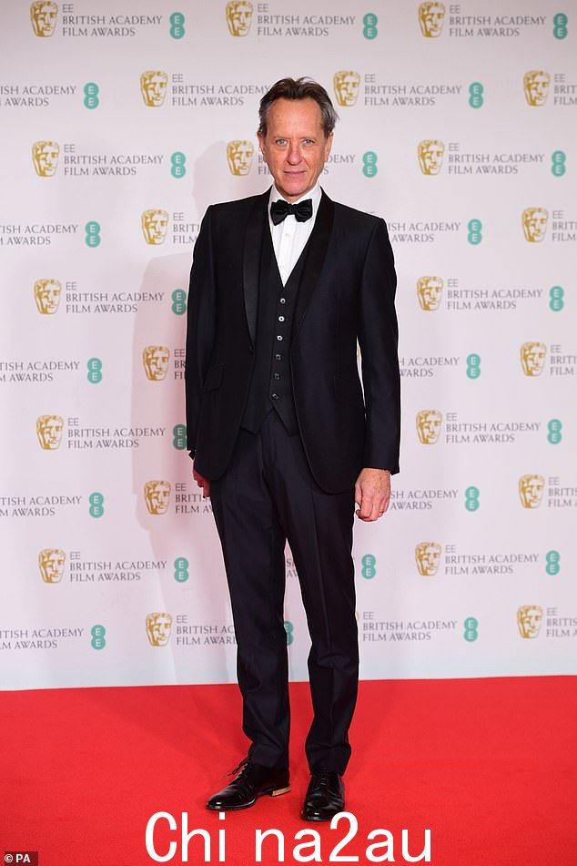 Suave:Richard E. Grant(如图)今年将与 48 岁的 This Morning 主持人 Alison Hammond 一起主持 BAFTA