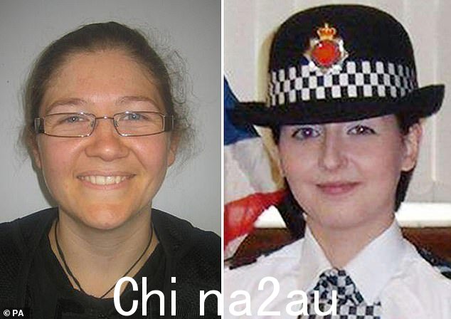 警官 Fiona Bone(左)和 Nicola Hughes(右)在 2012 年执行任务时遇难