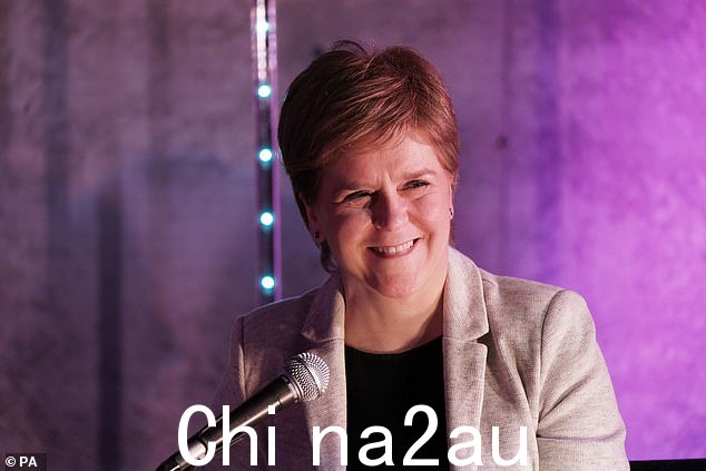 Nicola Sturgeon 在 2021 年荷里路德选举后与苏格兰绿党达成了 Bute House 协议