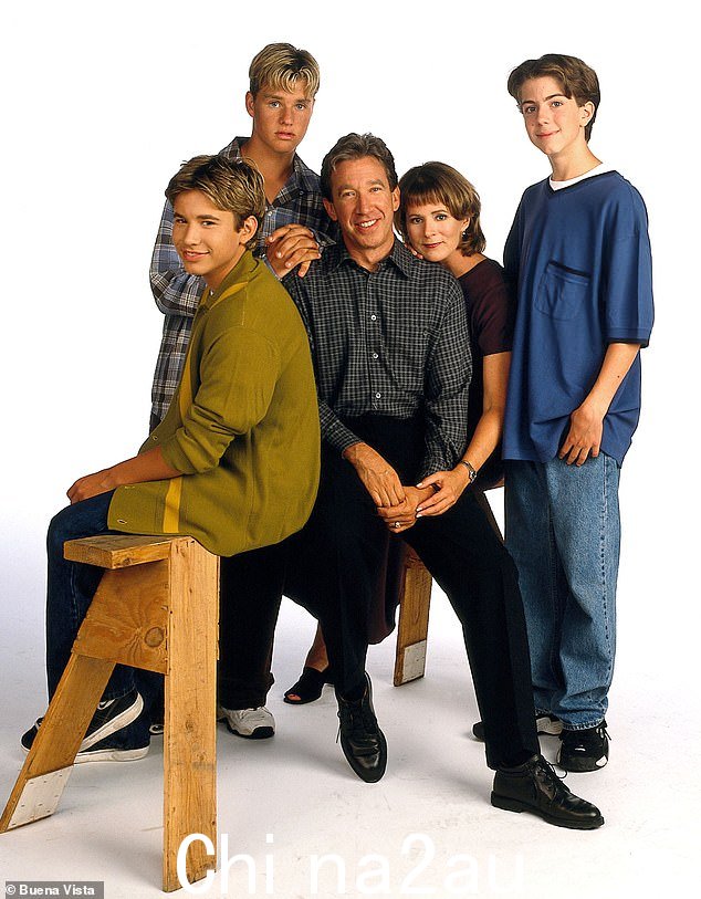 Taran Noah Smith,38 岁,最出名的是 playi ng Mark Taylor 在情景喜剧 Home Improvement as a child