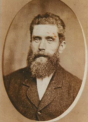 William Kellam,马赫先生的父亲的父亲的父亲,出生在英国,死于维多利亚