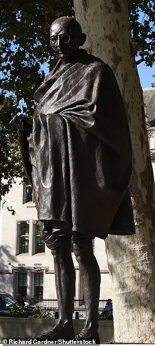 Ghandi statue by the Supreme Court