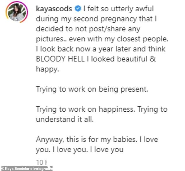 'BLOODY HELL I looked beautiful and happy':Kaya 解释了她改变心意的原因,包括意识到她在艺术照中看起来是多么快乐和迷人