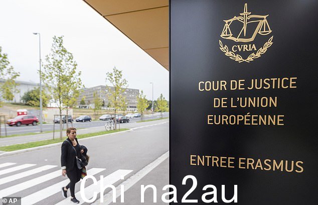 欧盟显然坚持他们的法院——欧洲法院司法 (ECJ) — 必须是任何贸易争端的最终仲裁者
