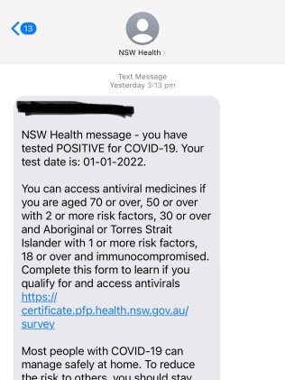 NSW Health 周一犯了一个错误，几名居民收到了错误的 COVID-19 测试结果。 