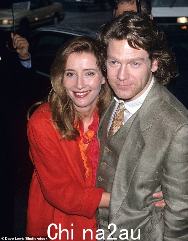 沮丧:艾玛汤普森夫人透露了她在现实生活中与肯尼斯布拉纳(Kenneth Branagh,摄于 1994 年)的心碎经历,这激发了她在那个著名的真爱至上场景中的情绪反应