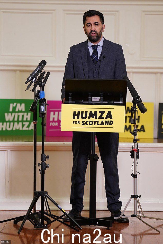 Humza Yousaf 似乎获得了大部分 SNP 机构的支持——但他也是反对党迫切希望成为首席部长的候选人