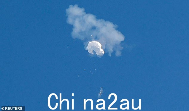 中国警告称将对美国采取反制措施美国战机在紧张的外交关系中击落其监视气球的实体