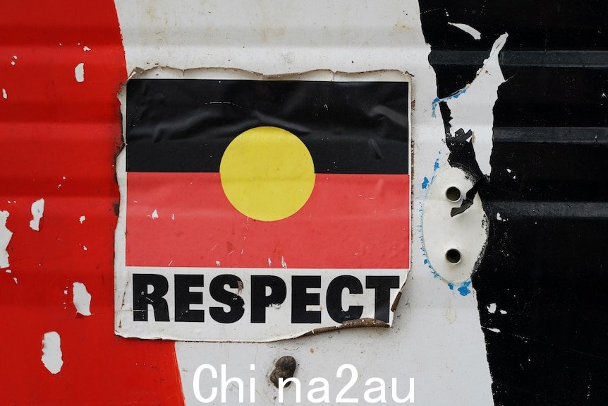 澳大利亚原住民旗帜贴纸