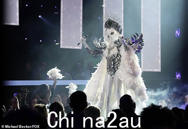 热烈的掌声:夜猫子表演结束观众为她欢呼