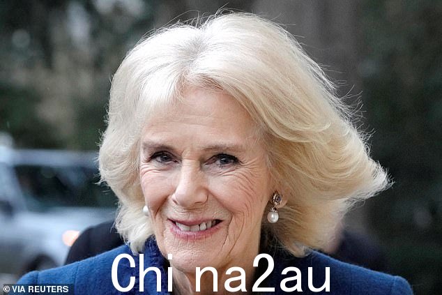 英国的卡米拉,王后微笑着抵达波士顿庄园参观,她将在庆祝波士顿庄园400周年之际重新开放新装修的波士顿庄园