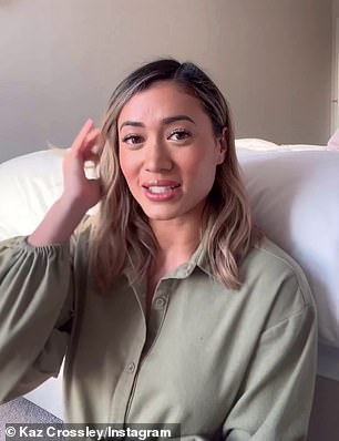 卡兹在 Instagram 上说出了她的‘自己的真相’,她说:‘2020 年,我在迪拜。我被拍了——视频里是我,没有人强迫我这么做——那是我生命中绝对不爱自己的一段时光,可能吧。'