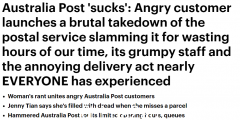 “垃圾！”悉尼华人妹子抖音吐槽澳洲邮政，网友：澳洲最惨（视频/图）