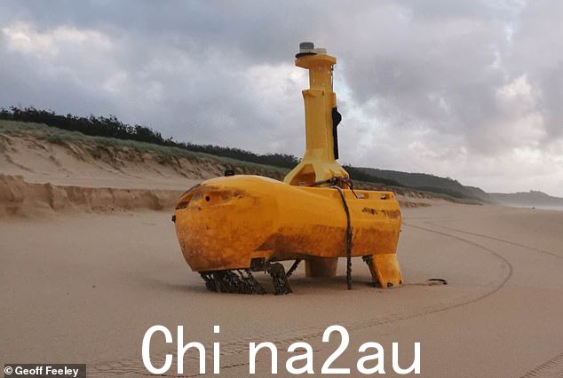 一艘神秘的亮黄色船只(如图)在昆士兰阳光海岸附近的一个偏远海滩被冲上岸后,引发了对其身份的猜测