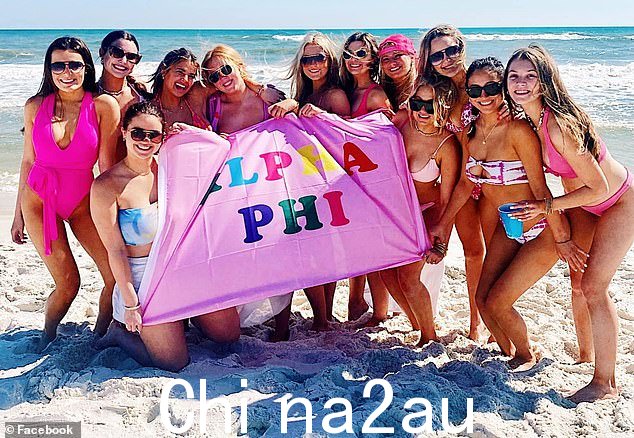她的联谊会 Alpha Phi 确认她捐出了她的肾脏和心脏
