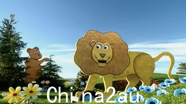 这一集名为“狮子与熊”的剧集于 1997 年在儿童电视节目的第一个系列中播出——针对 1 至 4 岁的儿童