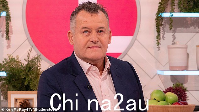 Heartbreaking:64 岁的 Paul Burrell 在周一的剧集中泪流满面de Lorraine,因为他对他的毁灭性癌症诊断发表了讲话